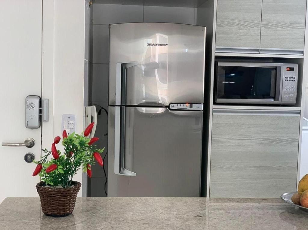 Home 8 I Apto Com Vista Para Mar Бертиога Экстерьер фото